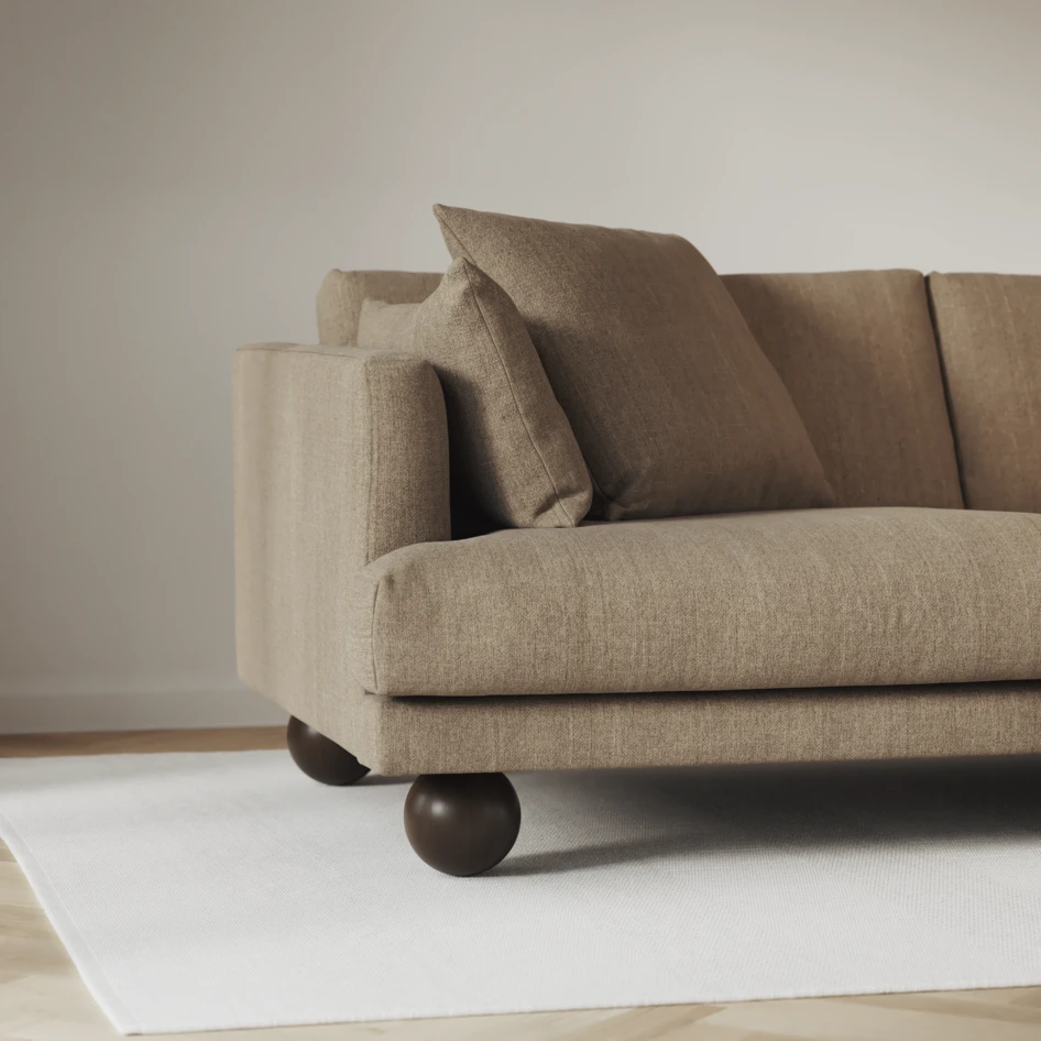 Harper - 3-sits soffa - Beige