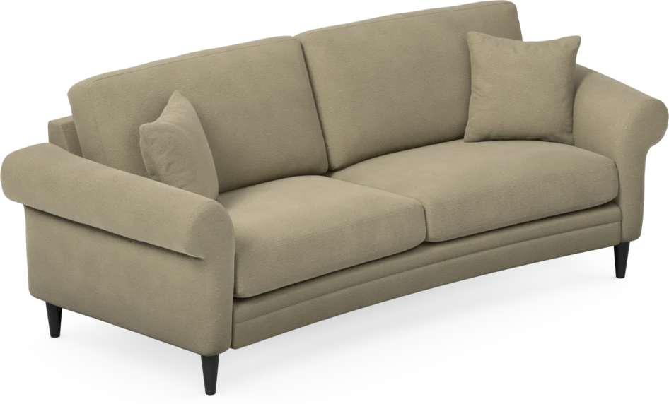 Eden - 2,5-sits soffa svängd - Beige