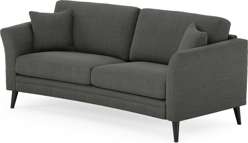 Eden - 2,5-sits soffa svängd - Grå