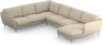 Madison Lux - Hörnsoffa med schäslong höger - Beige