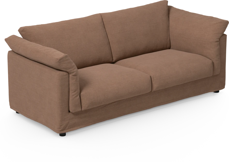 Cherrie - 2,5-sits soffa med kappa - Orange