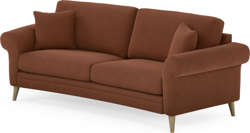 Eden - 2,5-sits soffa svängd - Orange