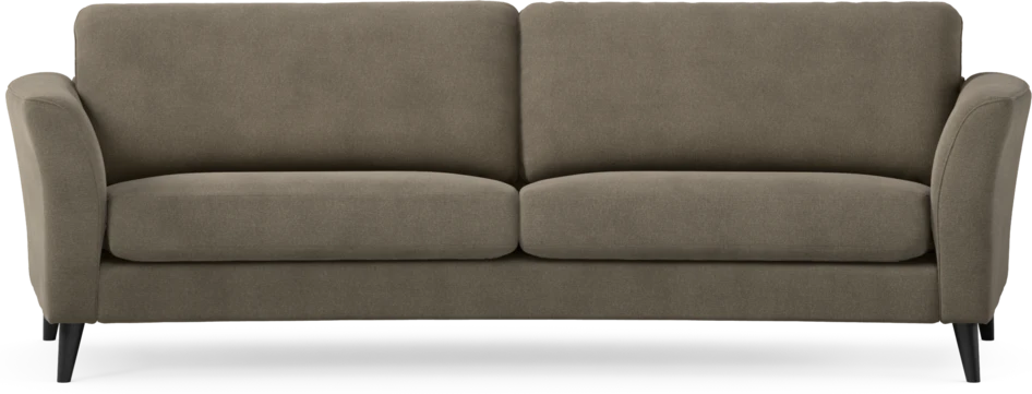Bridge - 3-sits soffa svängd - Beige