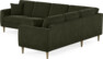 Eden - Hörnsoffa, 3+2-sits - Grön