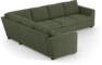 Friday - Hörnsoffa, 2+3-sits - Grön