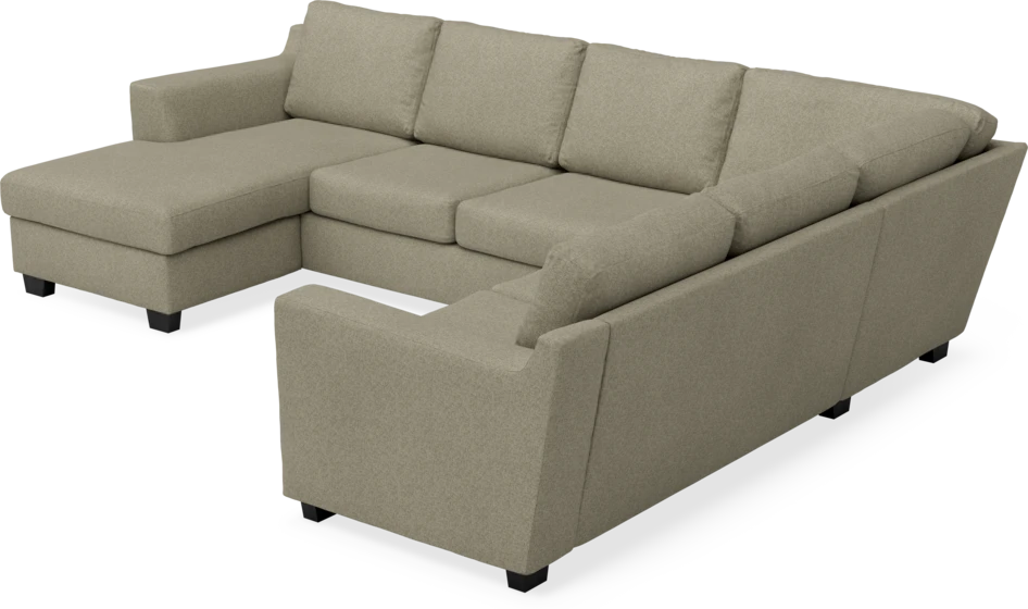Friday - Hörnsoffa, 3+2-sits med schäslong vänster - Beige