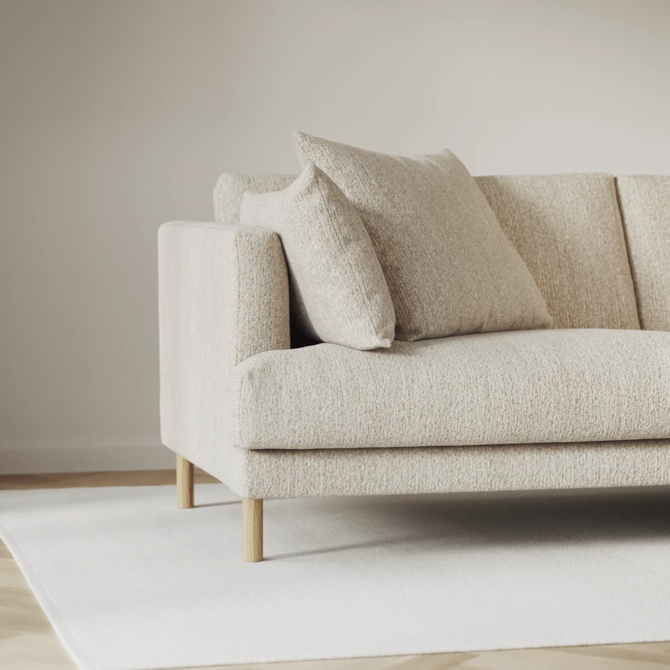 Harper - Fotpall - Beige