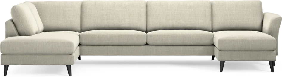 Bridge - 3-sits soffa med divan vänster och schäslong höger - Beige