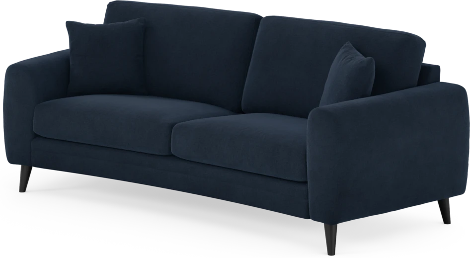 Eden - 2,5-sits soffa svängd - Blå