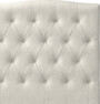 Delux Välvd - Sänggavel, 90-210 cm - Beige
