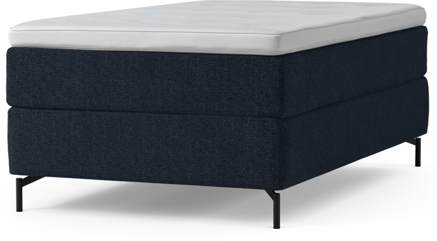 Delux Dream - Kontinentalsäng, enkelsäng 120 cm med bäddmadrass och sängben