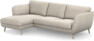 Madison Lux - 2-sits soffa med schäslong vänster - Beige