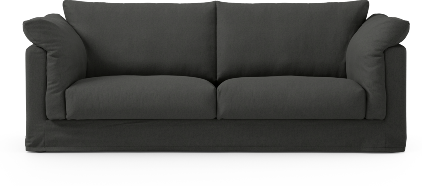 Cherrie - 2,5-sits soffa med kappa - Grå