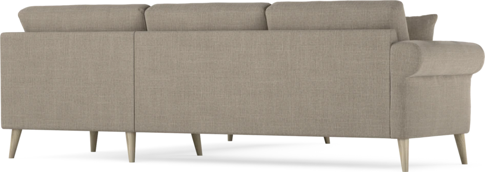 Eden - Hörnsoffa, 2,5+2,5-sits - Beige