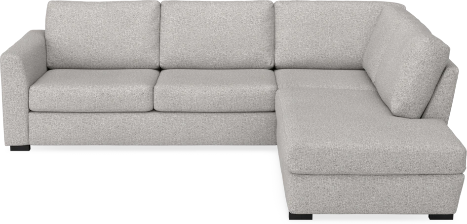 Friday - 2,5-sits soffa med divan höger - Vit