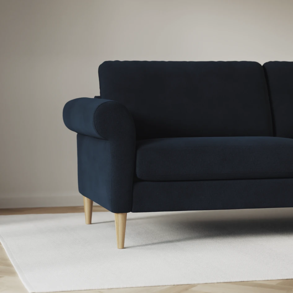 Bridge - Hörnsoffa, 2+3-sits - Blå