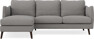 Madison - 2-sits soffa med schäslong vänster - Grå