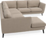 Madison - Hörnsoffa med schäslong vänster - Beige