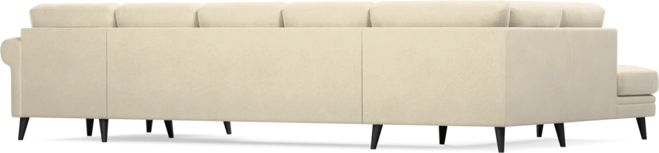 Eden - 3-sits soffa med divan vänster och schäslong höger - Beige