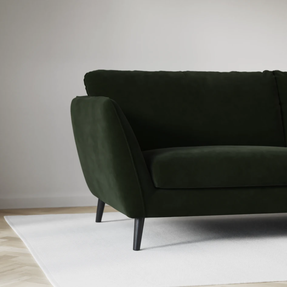 Madison Lux - Hörnsoffa 3+2-sits, hörn 1 - Grön