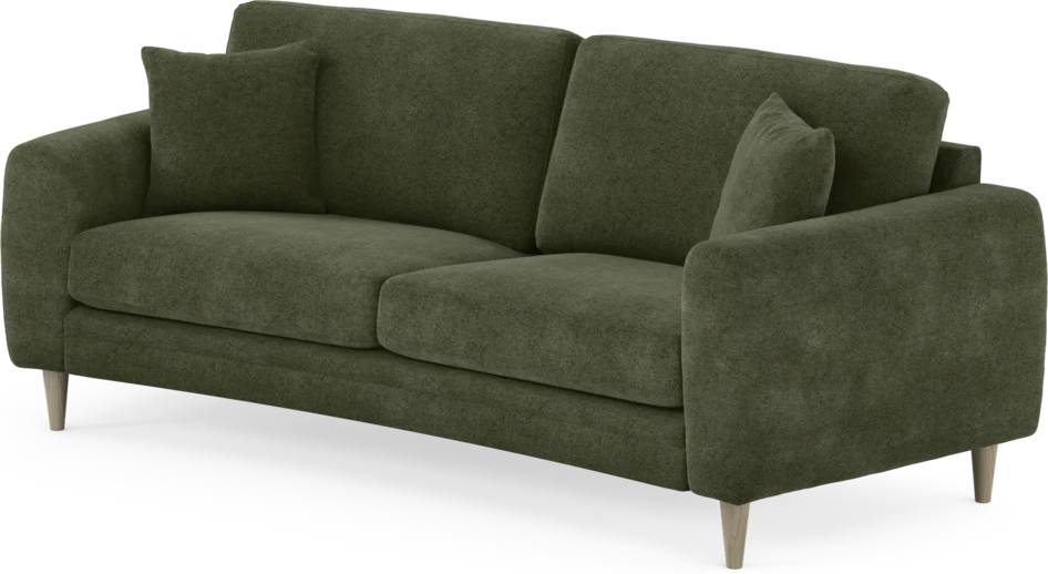 Eden - 2,5-sits soffa svängd - Grön