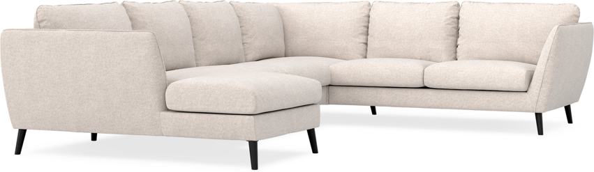 Madison Lux - Hörnsoffa med schäslong vänster - Beige