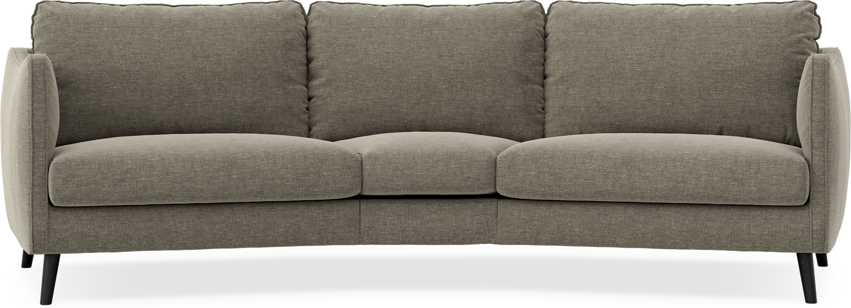 Madison - 3-sits soffa svängd, 90 cm - Grön