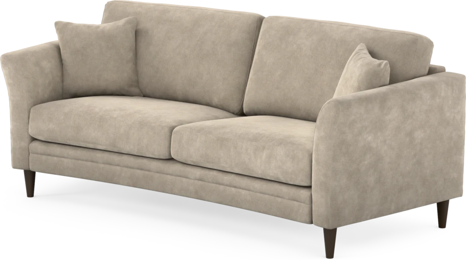 Eden - 2,5-sits soffa svängd - Beige