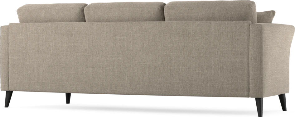 Eden - 3-sits soffa svängd - Beige