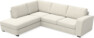 Friday - 2,5-sits soffa med divan vänster - Vit