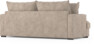 Mila - 3-sits soffa, hel dyna - Beige