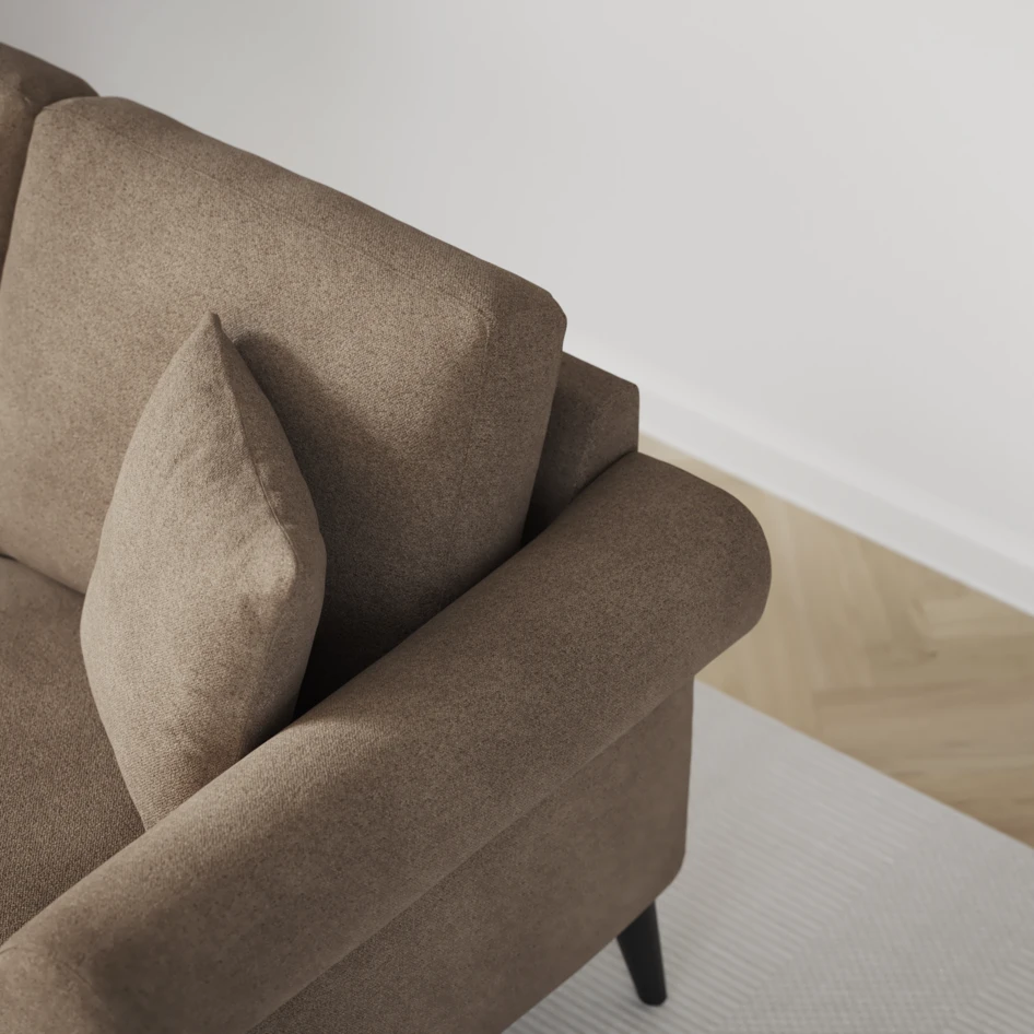 Eden - 2,5-sits soffa - Brun