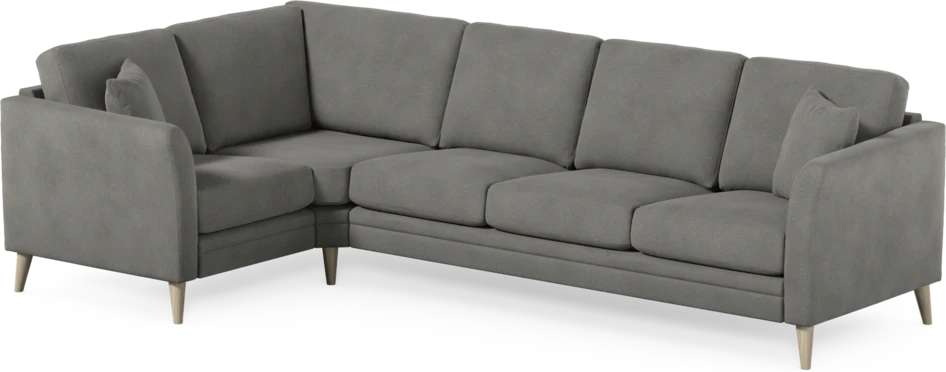 Eden - Hörnsoffa, 1+3-sits - Grå