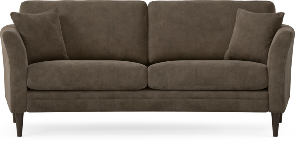 Eden - 2,5-sits soffa svängd - Brun