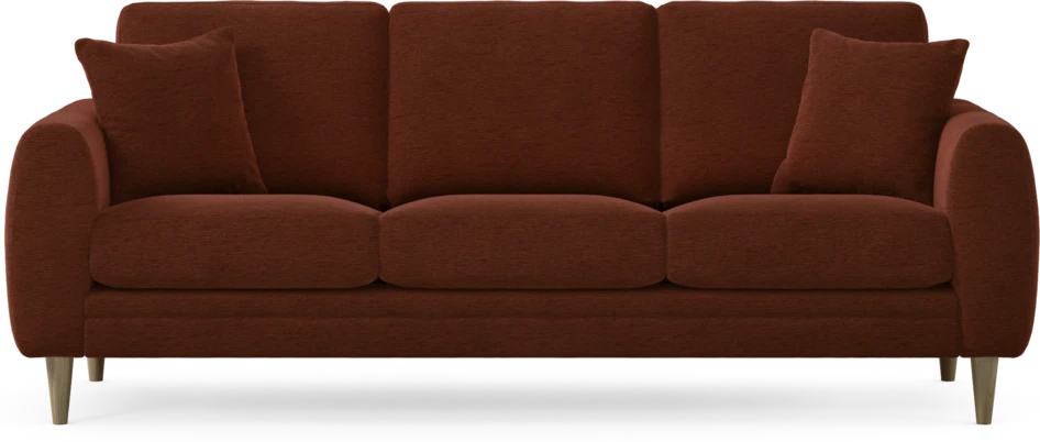 Eden - 3-sits soffa - Orange
