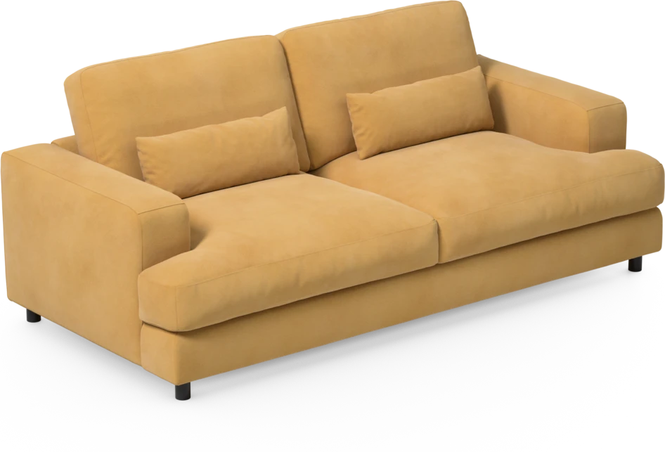 Noma - 3-sits soffa - Gul
