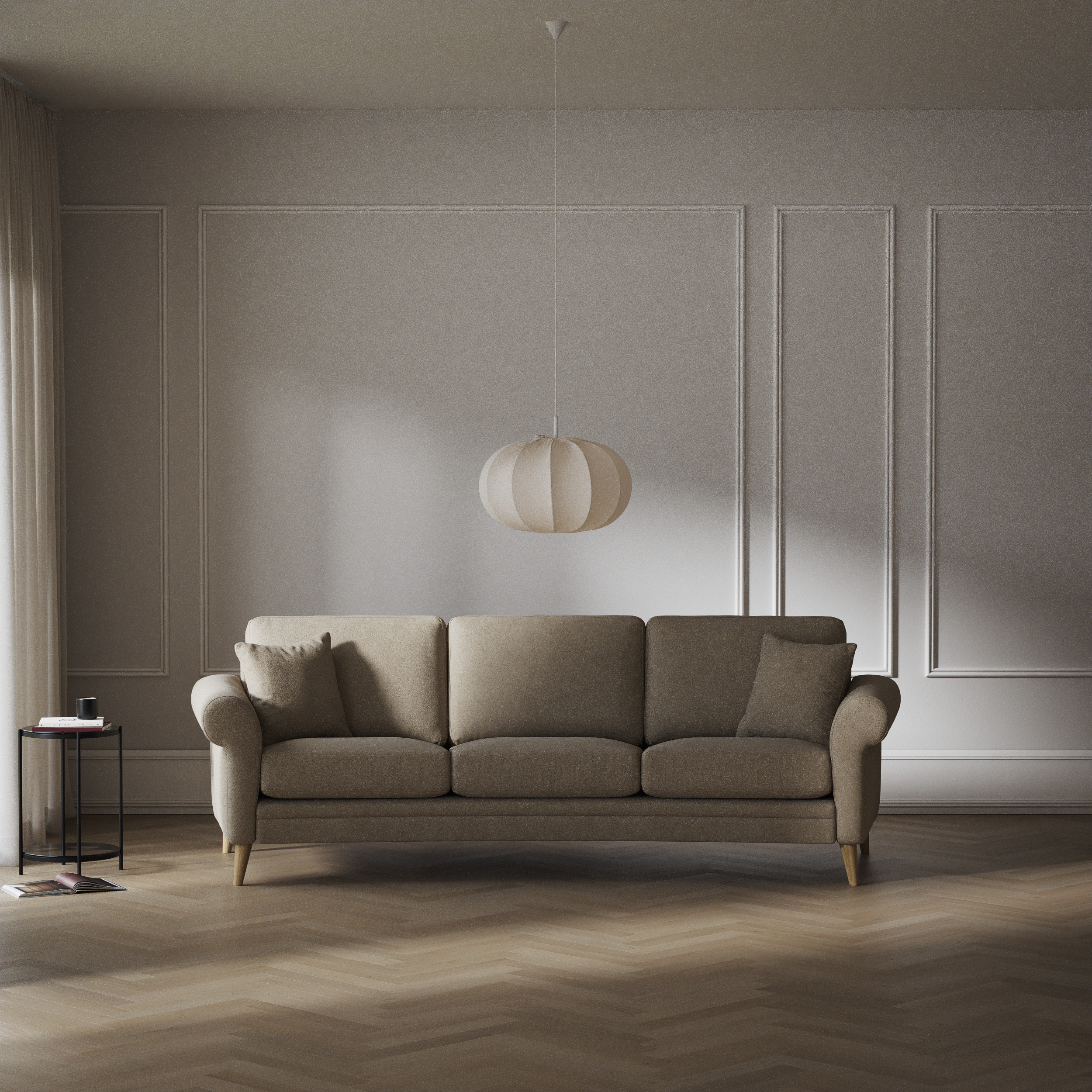 Eden - 3-sits soffa svängd - inspiration