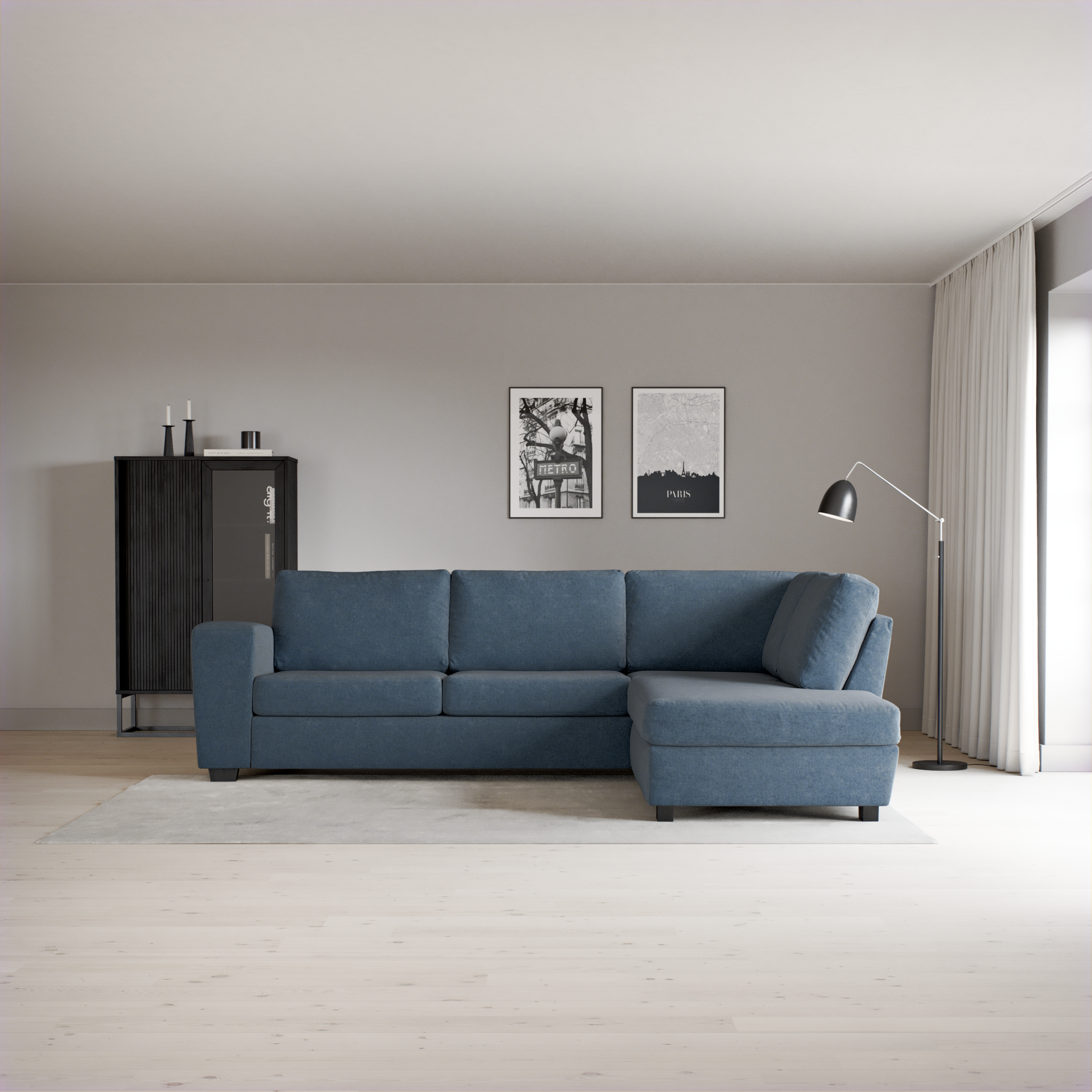 Friday - 2,5-sits soffa med divan höger - inspiration