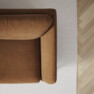 Madison Lux - 3-sits soffa - Brun