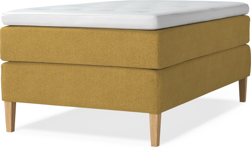 Delux Exclusive - Kontinentalsäng, enkelsäng 120 cm med bäddmadrass