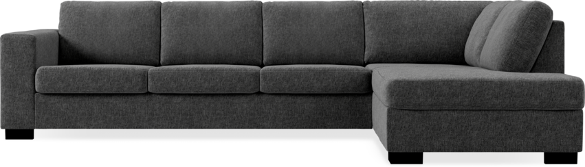 Nevada - 3-sits soffa med divan höger - Grå