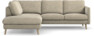 Madison Lux - 2-sits soffa med divan vänster - Beige