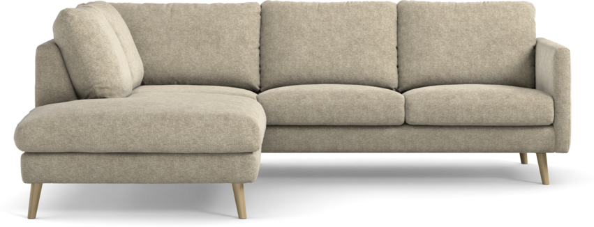 Madison Lux - 2-sits soffa med divan vänster - Beige