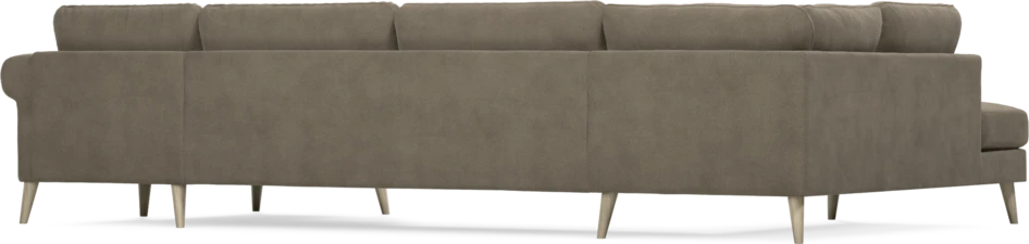 Bridge - 3-sits soffa med divan vänster och schäslong höger - Beige