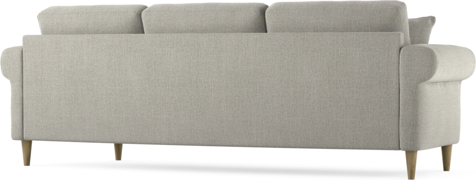 Eden - 3-sits soffa svängd - Grå