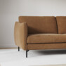 Madison Lux - 2-sits soffa med schäslong vänster - Brun