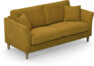 Eden - 2,5-sits soffa - Gul