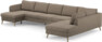 County - 4-sits soffa med schäslong vänster och divan höger - Beige