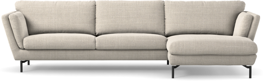 Madison - 3-sits soffa med schäslong höger - Beige