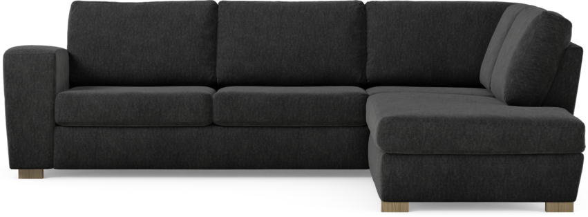 Friday - 2,5-sits soffa med divan höger - Blå